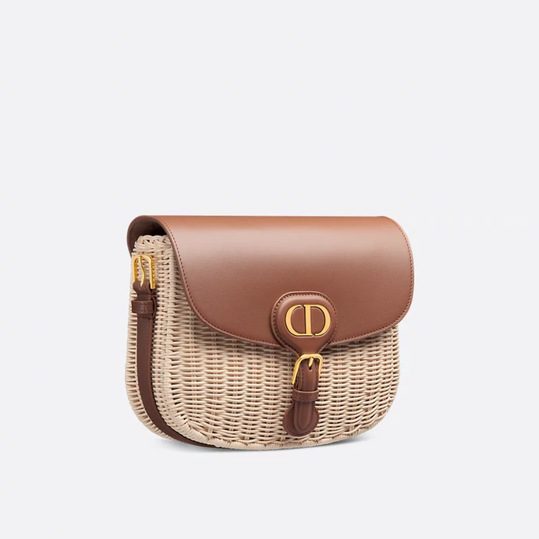 DIOR BOBBY MEDIUM BAG AND 30 MONTAIGNE WEDGE SANDALS SET