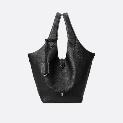 POLO PLAY SMALL LEATHER TOTE & CROSSBODY BAG