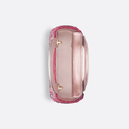 LADY DIOR MINI WITH PEARLS