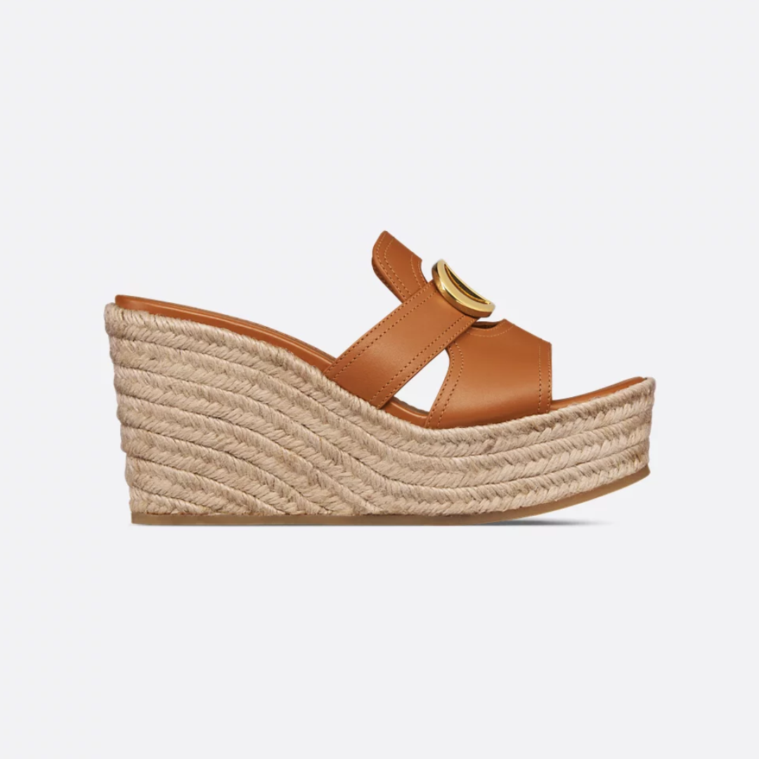 DIOR BOBBY MEDIUM BAG AND 30 MONTAIGNE WEDGE SANDALS SET