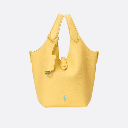POLO PLAY SMALL LEATHER TOTE & CROSSBODY BAG