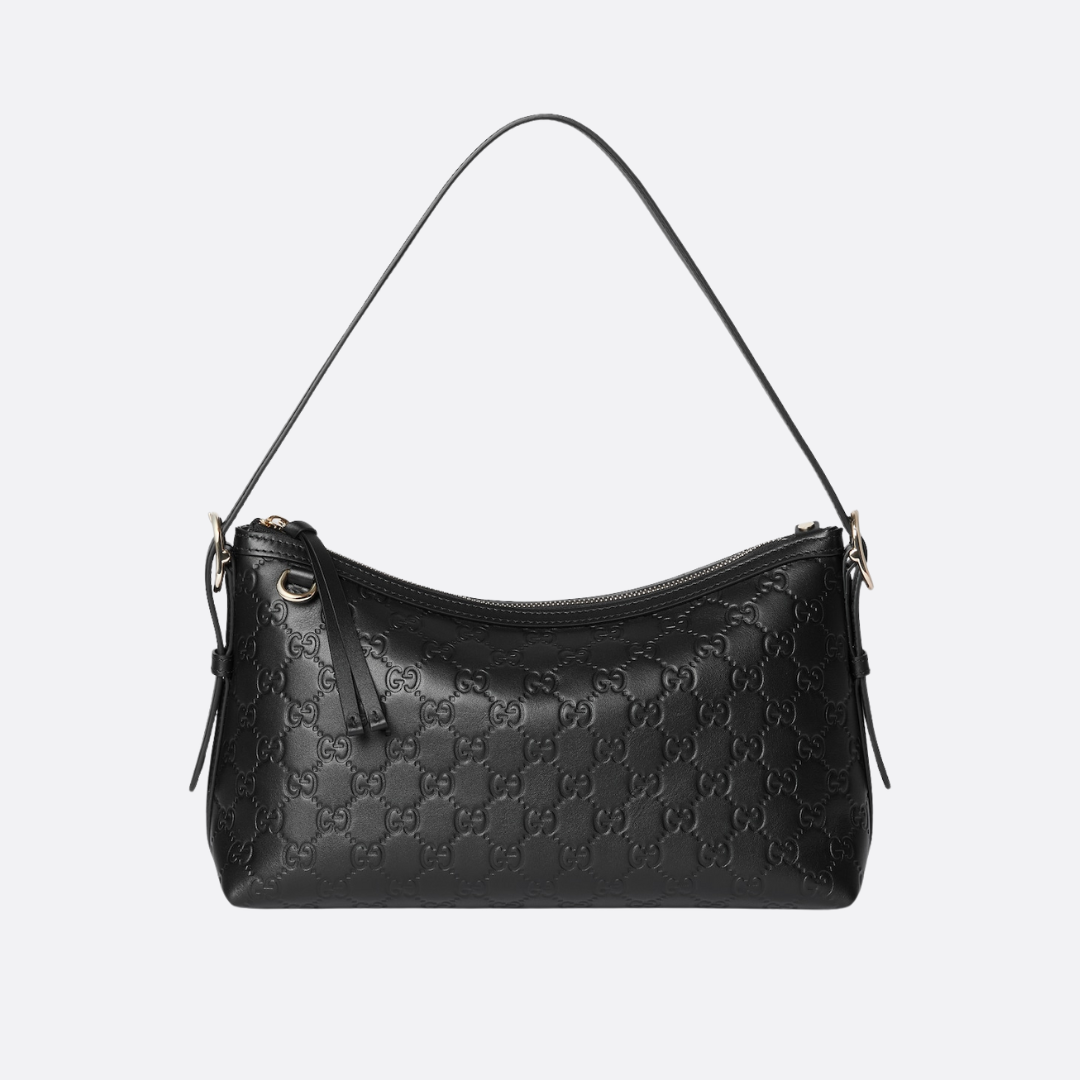 GUCCI – MEDIUM SHOULDER BAG WITH GG EMBLEM