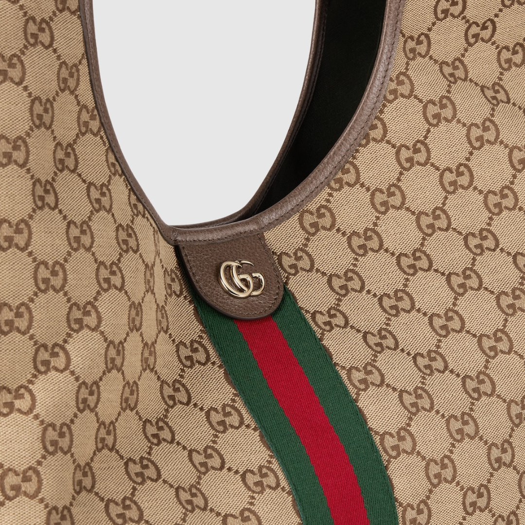 LARGE GUCCI GIGLIO SHOPPER BAG