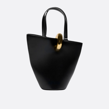 JACQUEMUS LE PETIT BAMBOLA LEATHER BAG