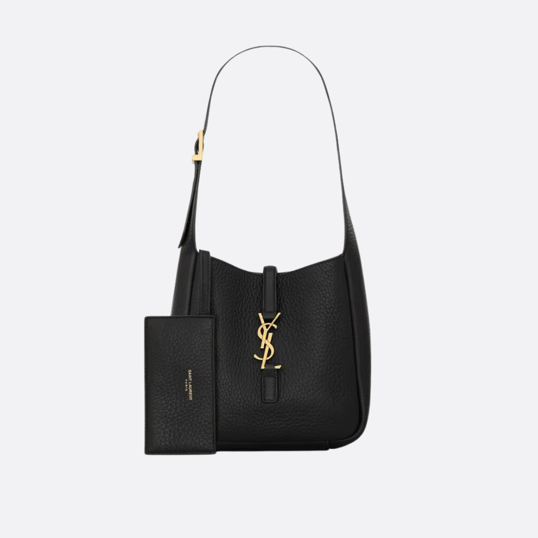YVES SAINT LAURENT SMALL HAND BAG MADE OF GRAINED LEATHER