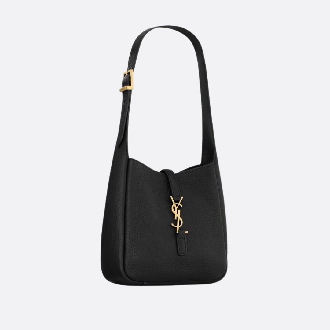 YVES SAINT LAURENT SMALL HAND BAG MADE OF GRAINED LEATHER