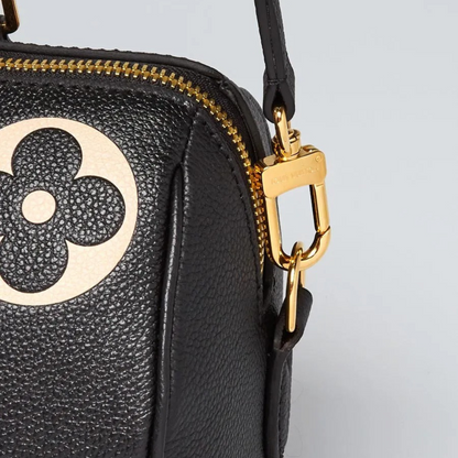 LOUIS VUITTON SPEEDY BANDOULIÈRE 25 EMPREINTE BAG BLACK