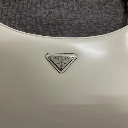 PRADA CLEO SHOULDER BAG MADE OF BRUSHED LEATHER