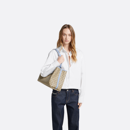 LARGE GG EMBLEM SHOPPER BY GUCCI
