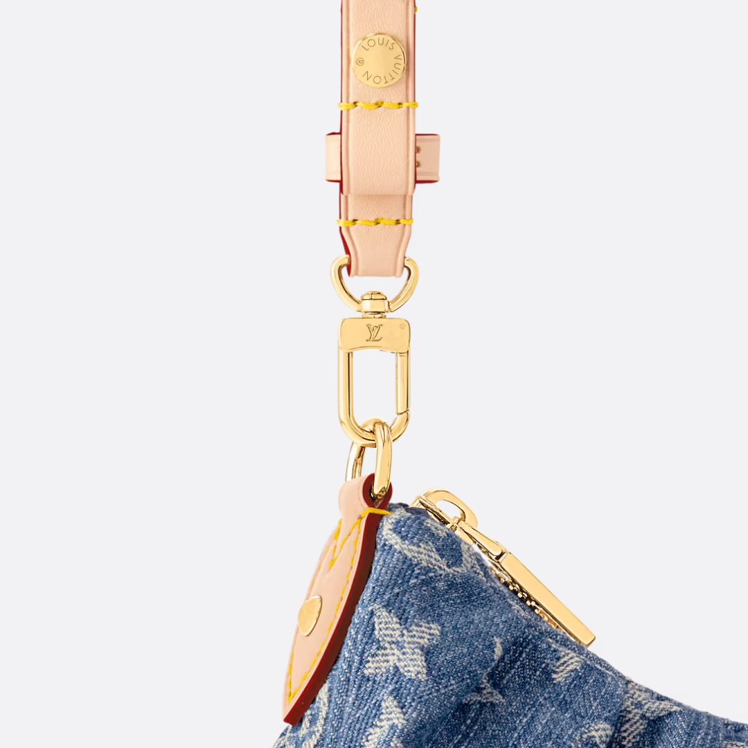 LOUIS VUITTON HAND BAG MADE OF MONOGRAM DENIM