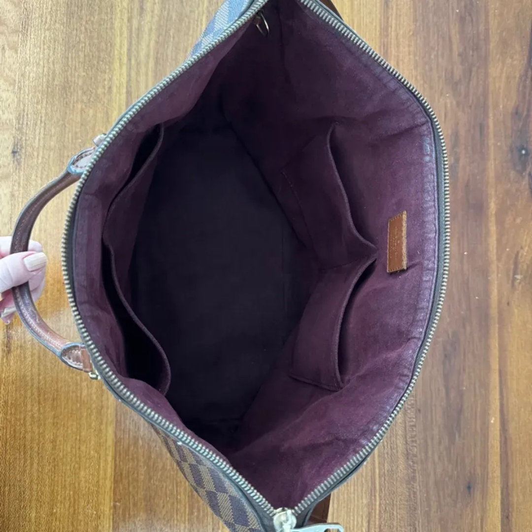 LOUIS VUITTON – SMALL CHECKED HAND BAG