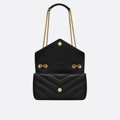 YVES SAINT LAURENT SET HANDBAG AND SANDALS