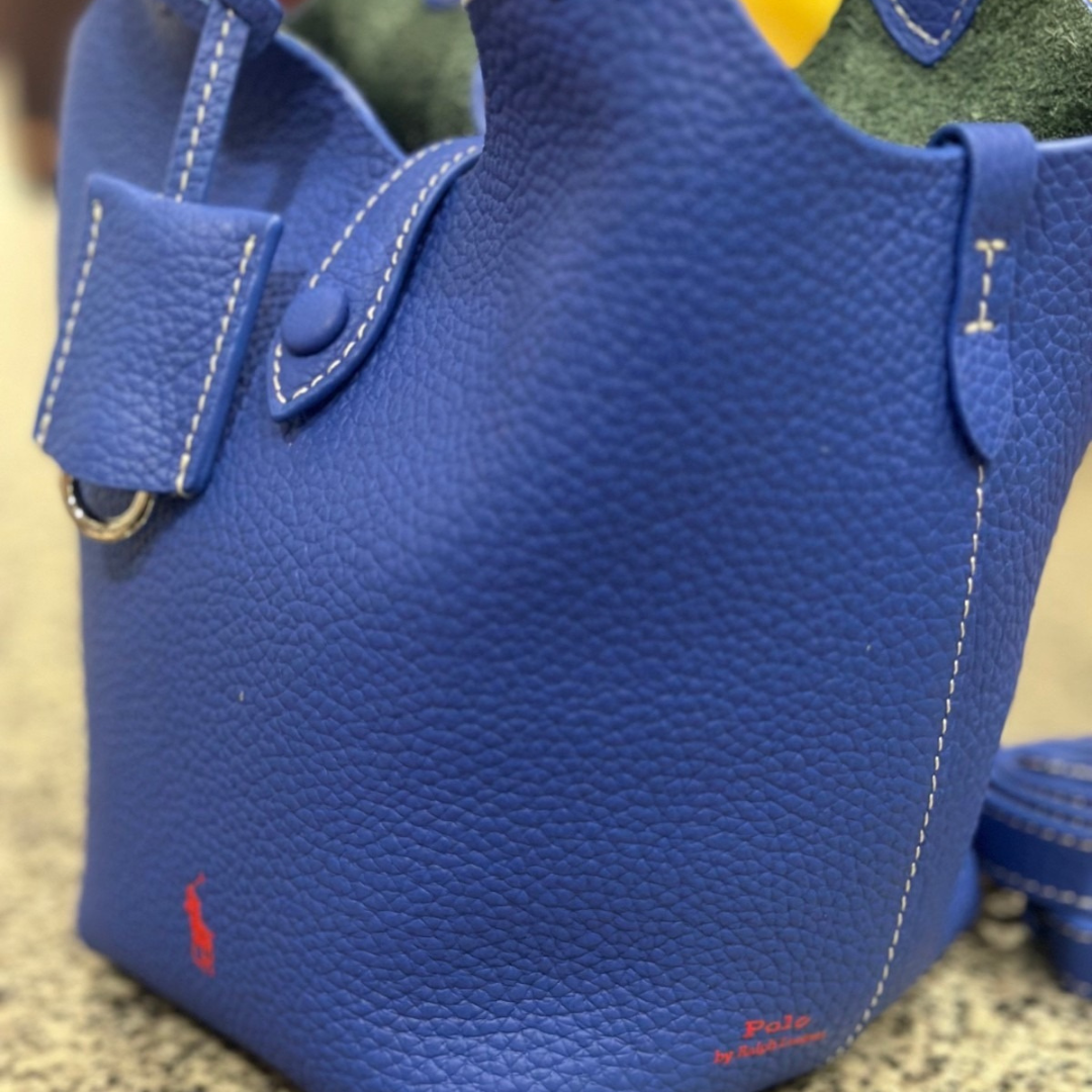 POLO PLAY SMALL LEATHER TOTE & CROSSBODY BAG