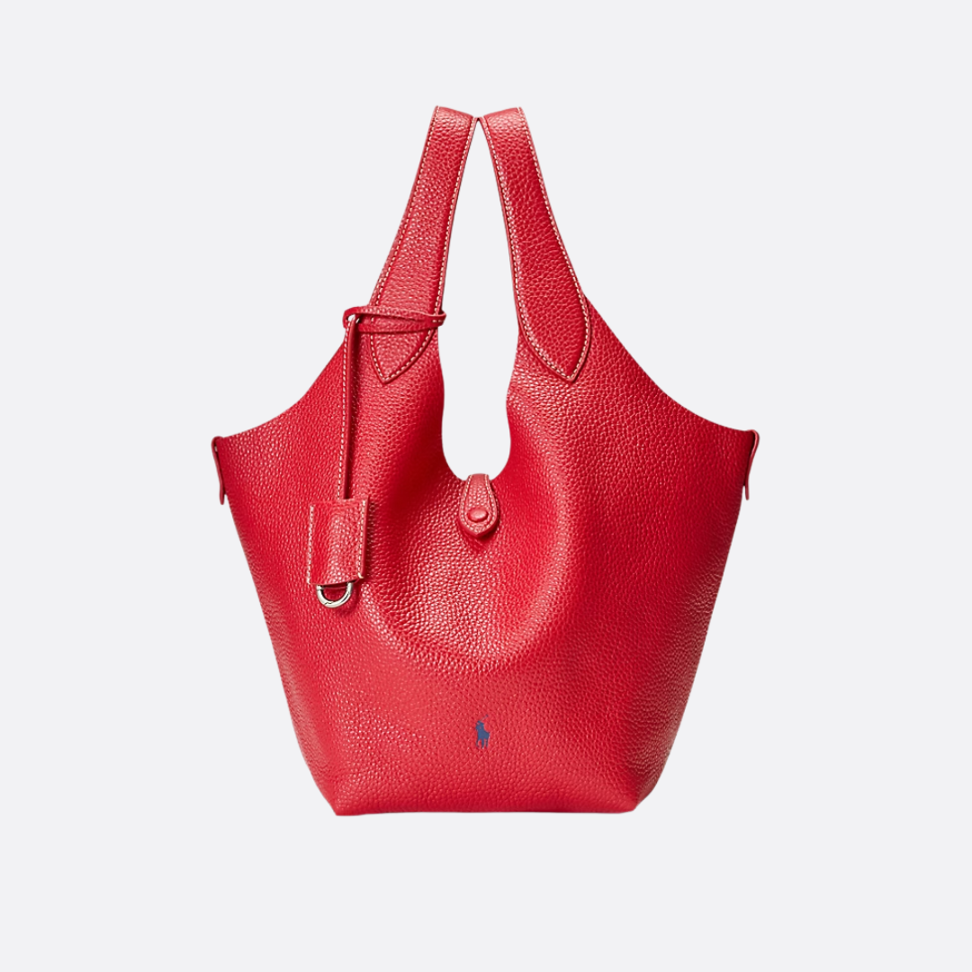 POLO PLAY SMALL LEATHER TOTE & CROSSBODY BAG