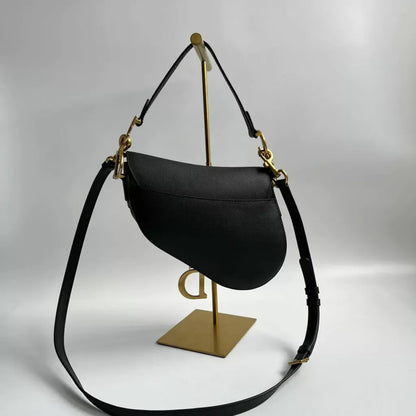 DIOR LARGE SOFT SADDLE HANDBAG WITH STRAP