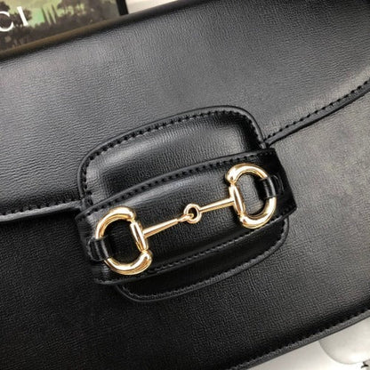 GUCCI 1995 SHOULDER BAG WITH HORSEBITE